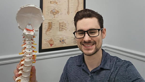 Dr. Brice Jordan, a chiropractor at Jordan Chiropractic.